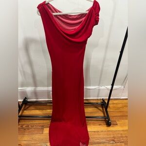 Reversible pink and red J Lux Label dress